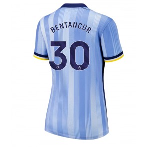 Billiga Tottenham Hotspur Rodrigo Bentancur #30 Bortatröja Dam 2024-25 Kortärmad